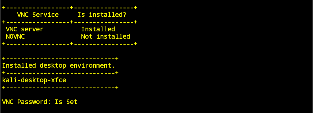 Table configuration